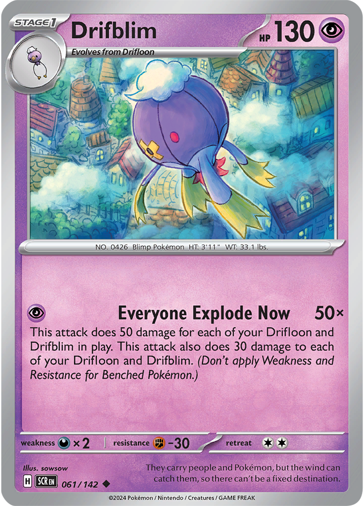 Drifblim 061/142 - Uncommon-Kantocards