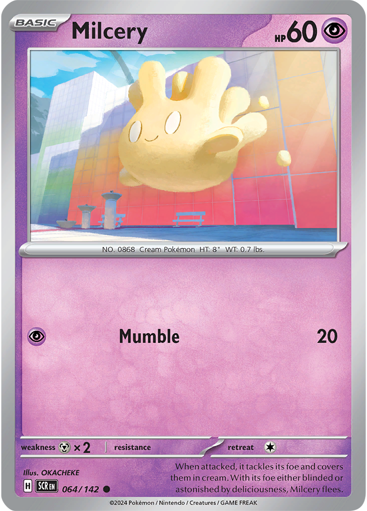 Milcery 064/142 - Common - Reverse Holo-Kantocards