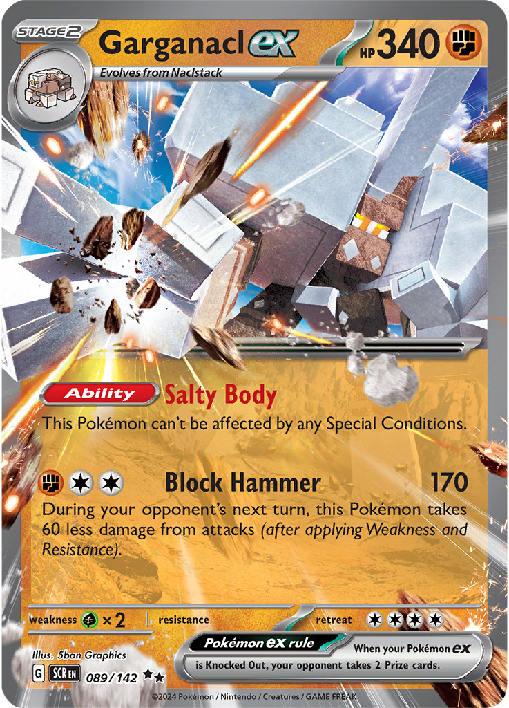 Garganacl ex 089/142 - Double Rare-Kantocards