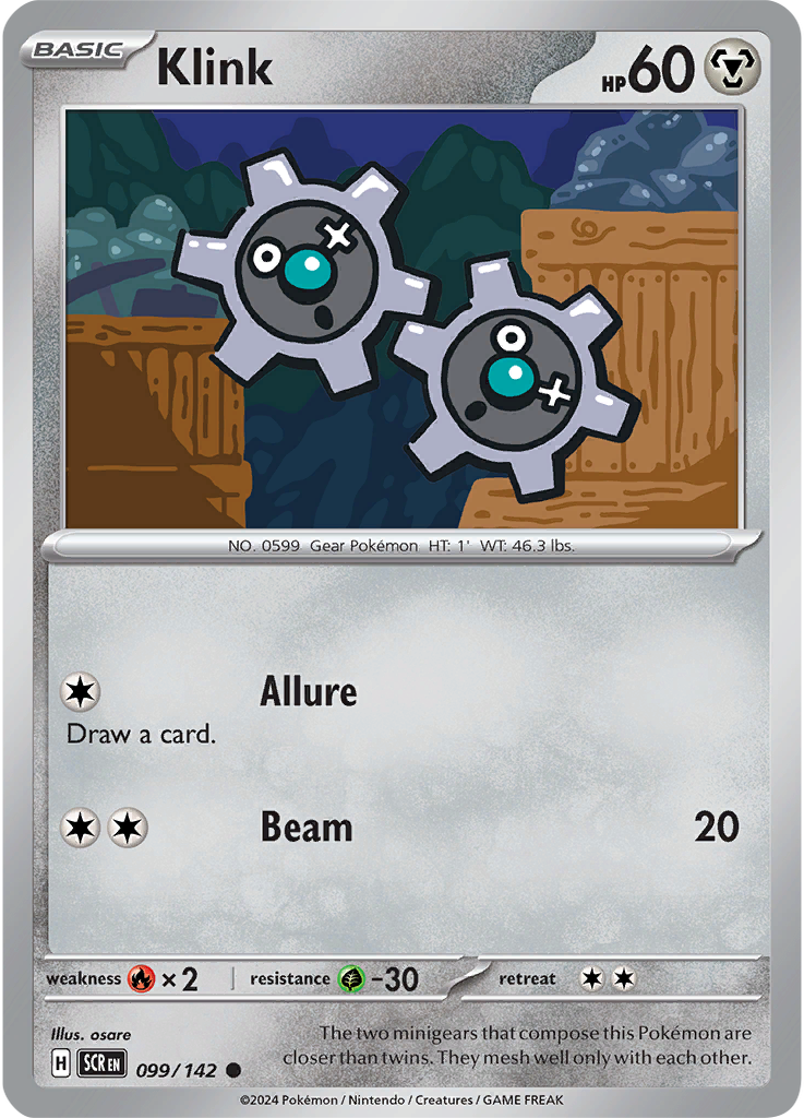 Klink 099/142 - Common-Kantocards
