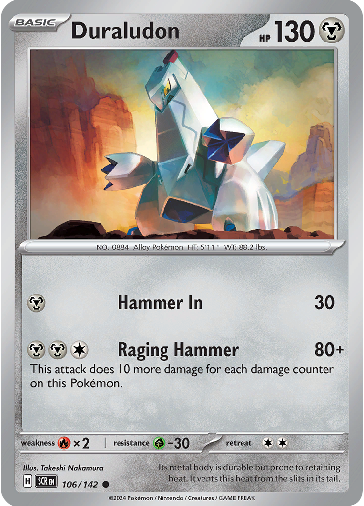 Duraludon 106/142 - Common - Reverse Holo-Kantocards