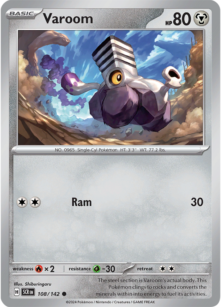 Varoom 108/142 - Common-Kantocards