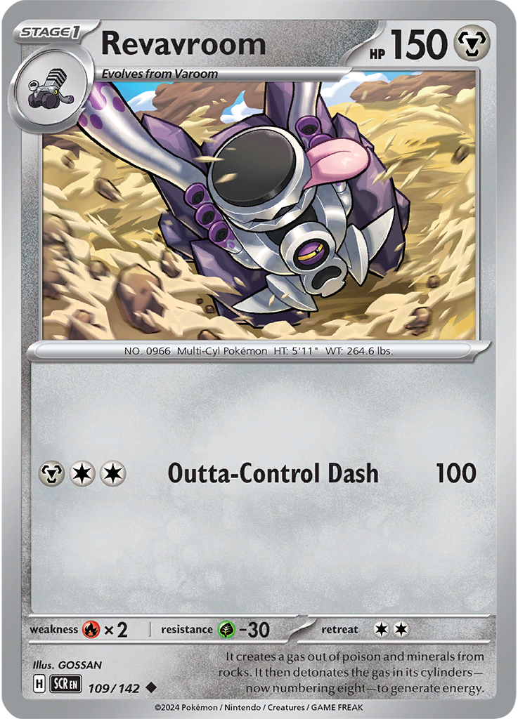 Revavroom 109/142 - Uncommon-Kantocards