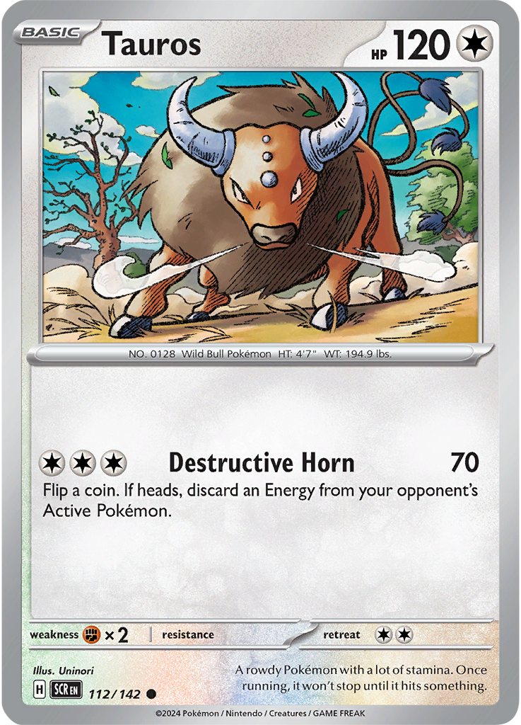 Tauros 112/142 - Common-Kantocards