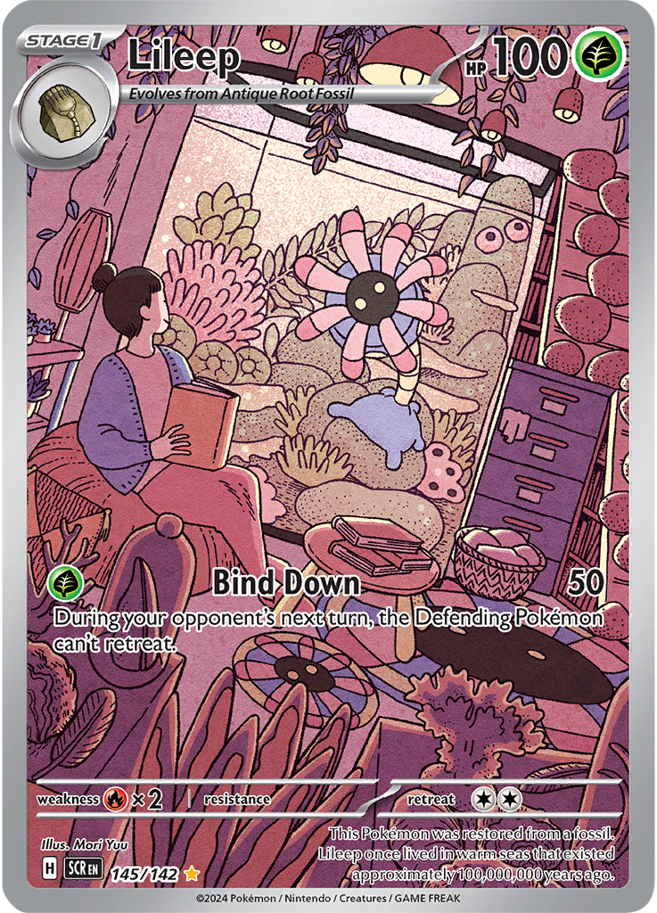 Lileep 145/142 - Illustration Rare-Kantocards