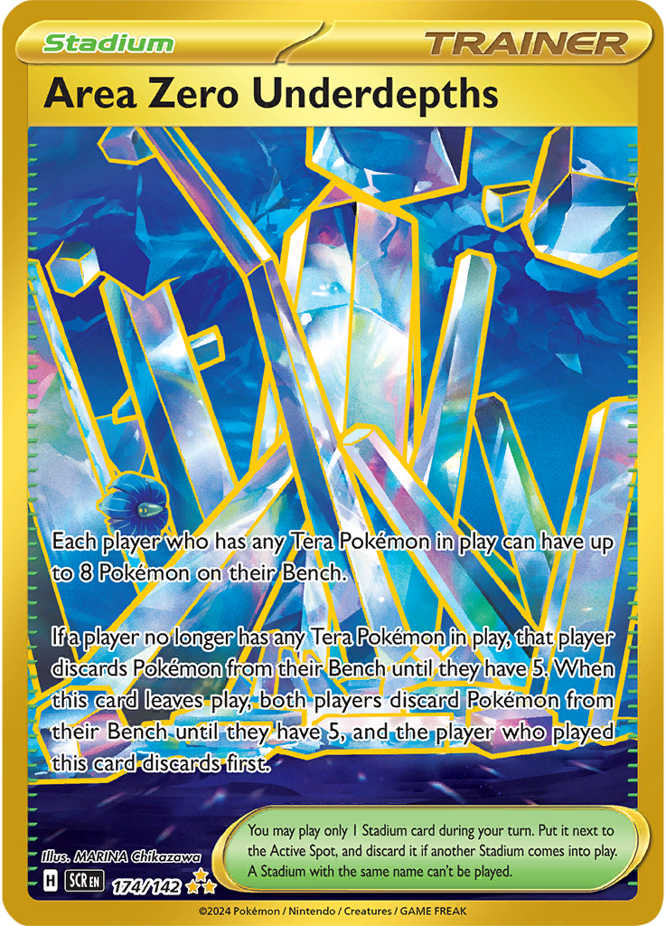 Area Zero Underdepths 174/142 - Hyper Rare-Kantocards