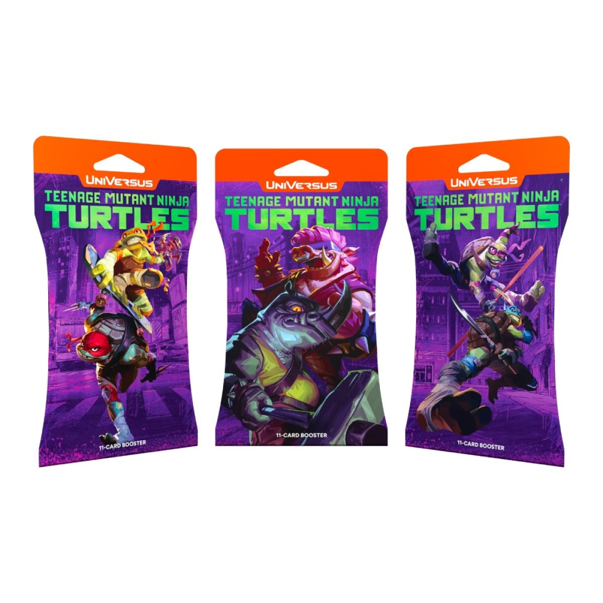 UniVersus CCG: Ninja Turtles - Hanging Booster - PREVENTA-Kantocards