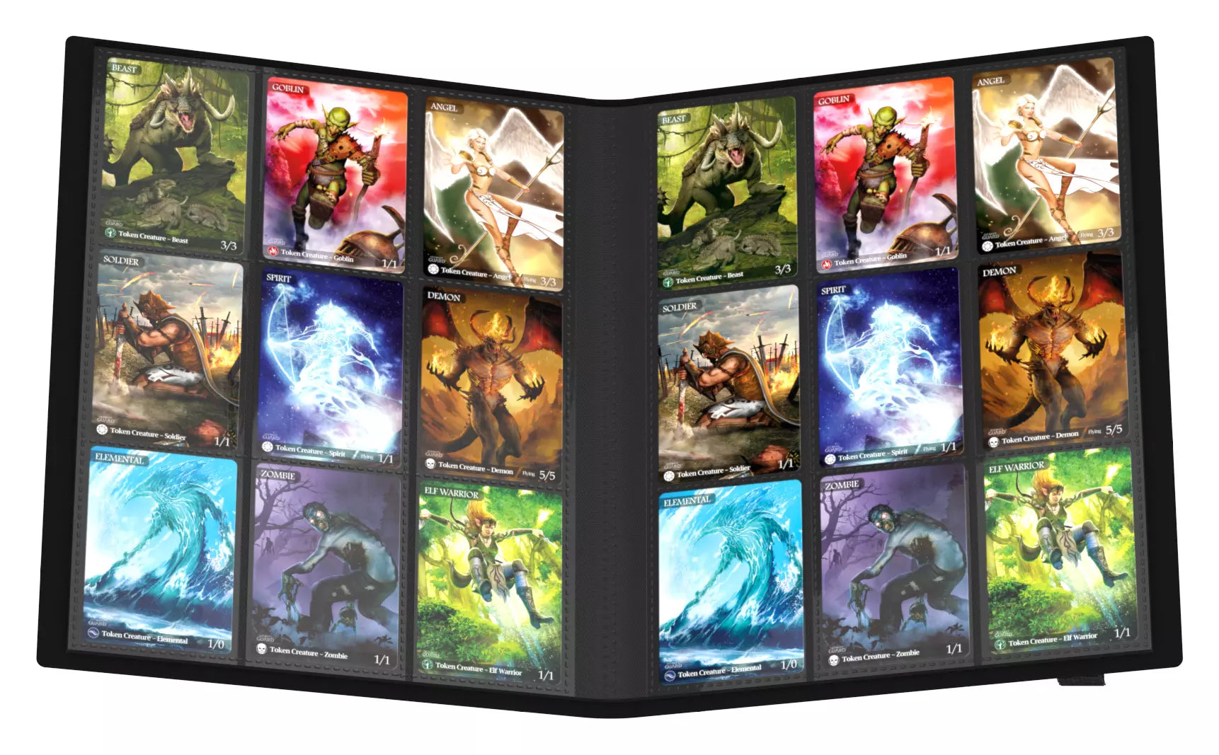 Flexxfolio™ 360 – 18-Pocket Black-Kantocards