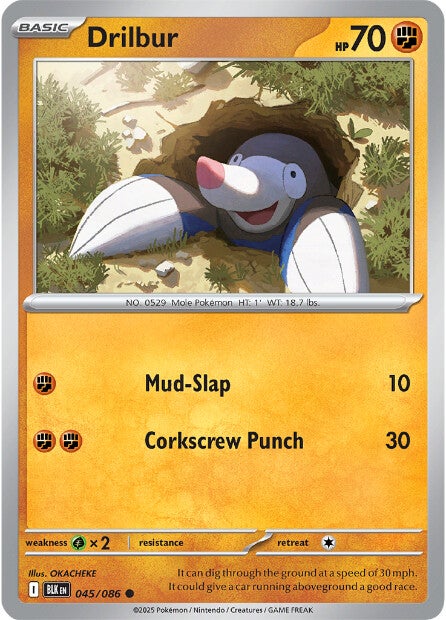 Drilbur 045/086 - Common-Kantocards