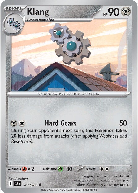 Klang 062/086 - Common - Reverse Holo-Kantocards