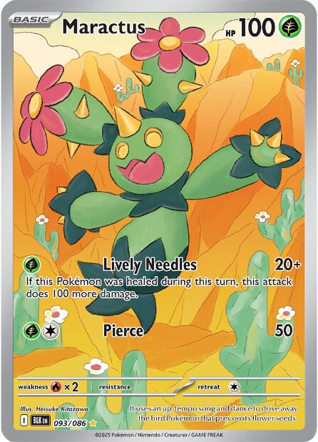 Maractus 093/086 - Illustration Rare-Kantocards