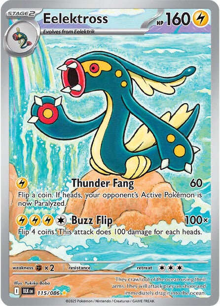 Eelektross 115/086 - Illustration Rare-Kantocards