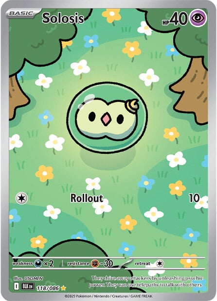 Solosis 118/086 - Illustration Rare-Kantocards