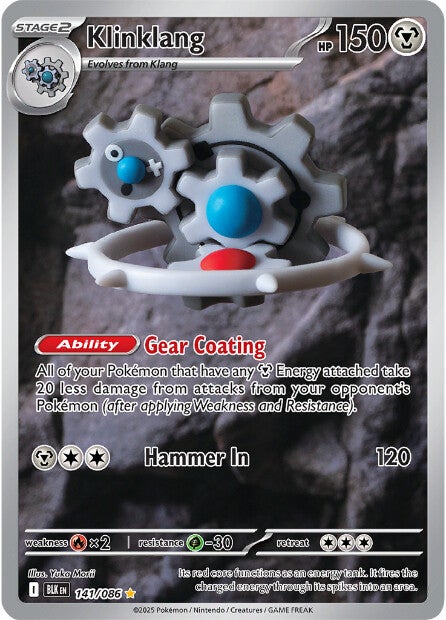 Klinklang 141/086 - Illustration Rare-Kantocards