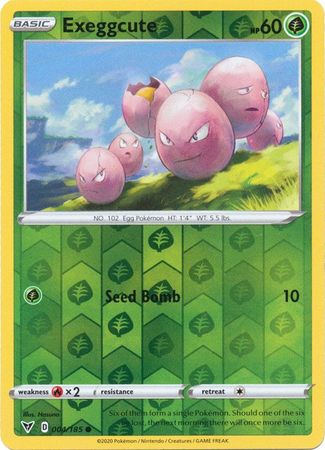 Exeggcute 004/185 - Holo Reverse-Kantocards