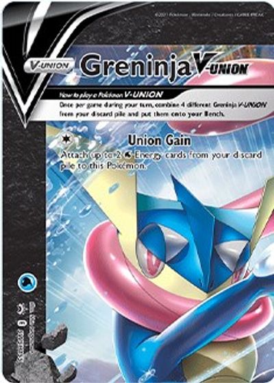 Greninja V-UNION SWSH155-Kantocards