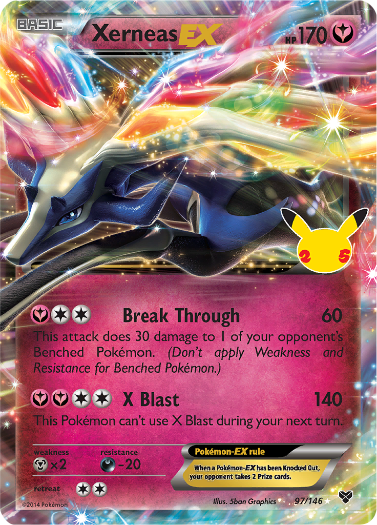 Xerneas EX 97/146 (Celebrations) - Español-Kantocards