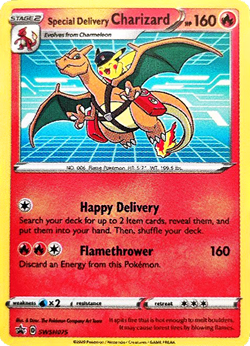 Special Delivery Charizard SWSH075-Kantocards