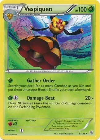 Vespiquen 5/135-Kantocards