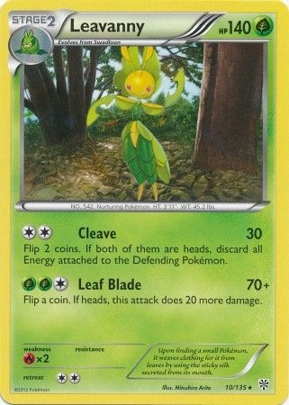Leavanny 10/135-Kantocards