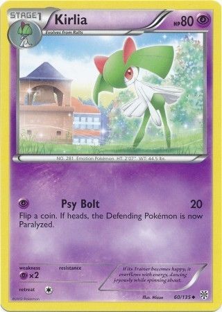 Kirlia 60/135-Kantocards