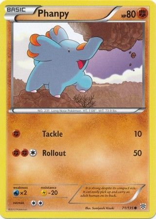 Phanpy 71/135-Kantocards