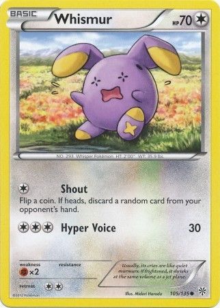 Whismur 105/135-Kantocards