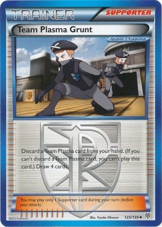 Team Plasma Grunt 125/135-Kantocards