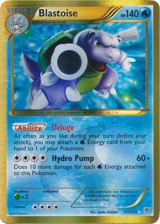 Blastoise 137/135-Kantocards