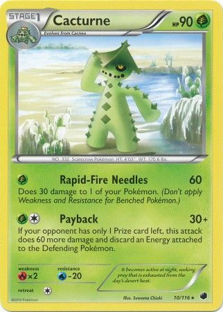 Cacturne 10/116-Kantocards