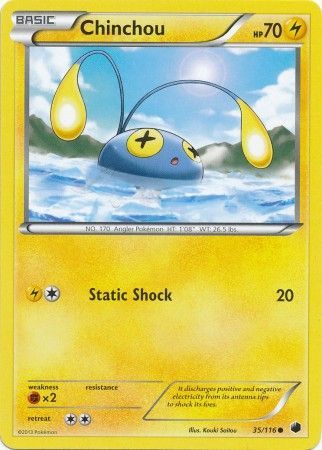 Chinchou 35/116-Kantocards