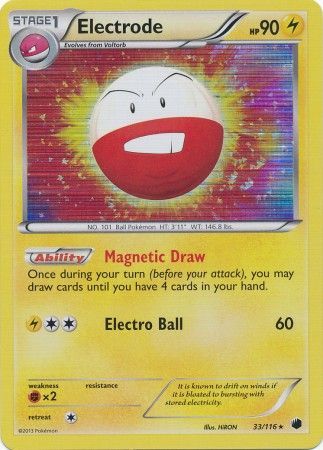 Electrode 33/116-Kantocards