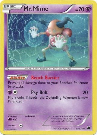 Mr. Mime 47/116-Kantocards