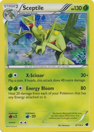 Sceptile 8/116-Kantocards