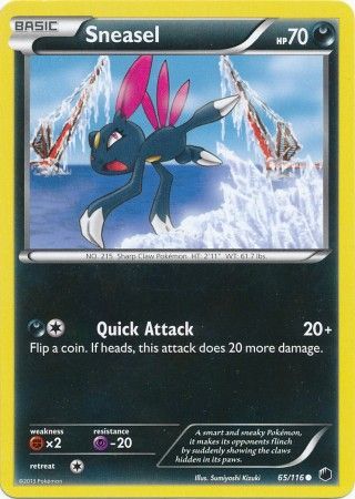 Sneasel 65/116-Kantocards