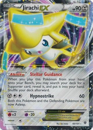 Jirachi EX 60/101-Kantocards