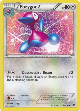 Porygon2 73/101-Kantocards