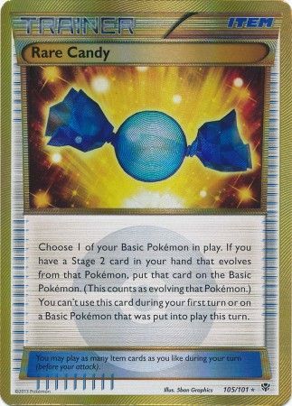 Rare Candy 105/101-Kantocards