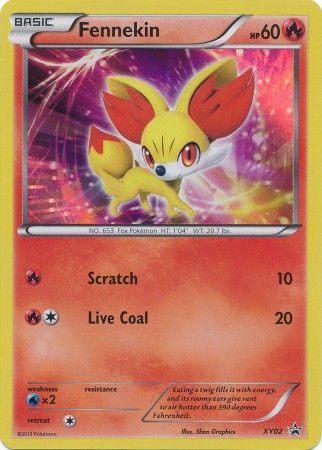 Fennekin XY02-Kantocards