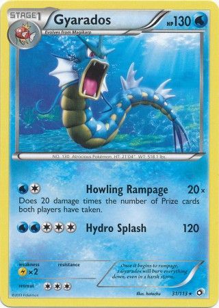 Gyarados 31/113-Kantocards