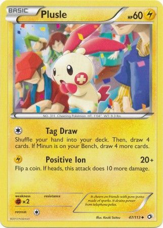 Plusle 47/113-Kantocards