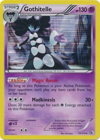 Gothitelle 72/113-Kantocards