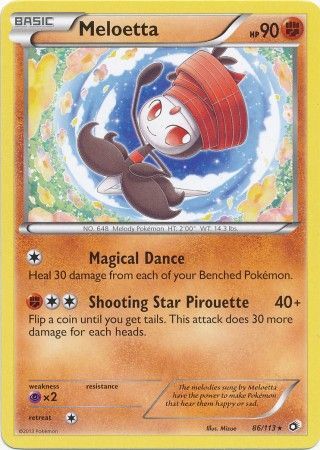 Meloetta 86/113-Kantocards