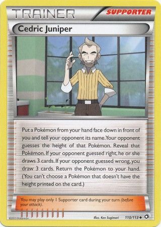 Cedric Juniper 110/113-Kantocards