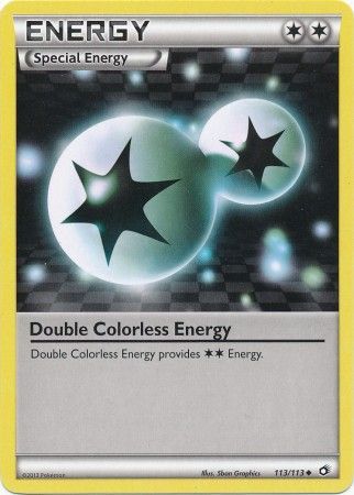 Double Colorless Energy 113/113-Kantocards