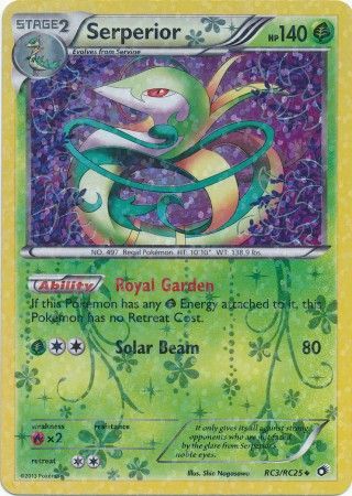Serperior RC3/RC25-Kantocards