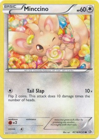 Minccino RC18/RC25-Kantocards