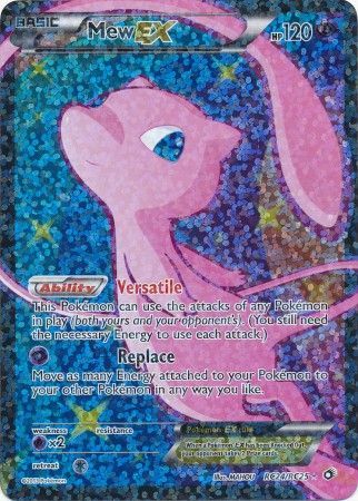 Mew EX RC24/RC25-Kantocards