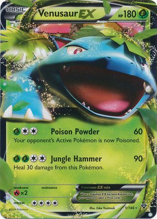 Venusaur EX 1/146-Kantocards