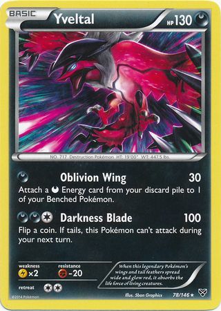 Yveltal 78/146-Kantocards